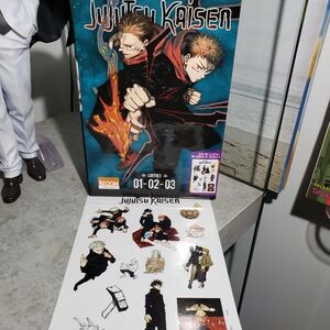 (In FRENCH) Jujutsu Kaisen MANGA Set + Bonus Stickers